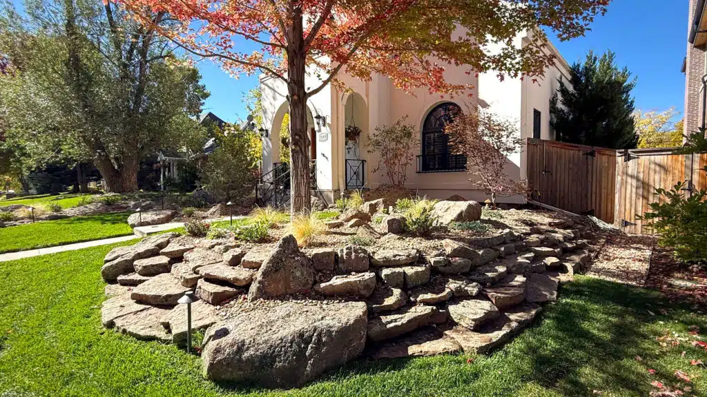 Natural Retaining Wall